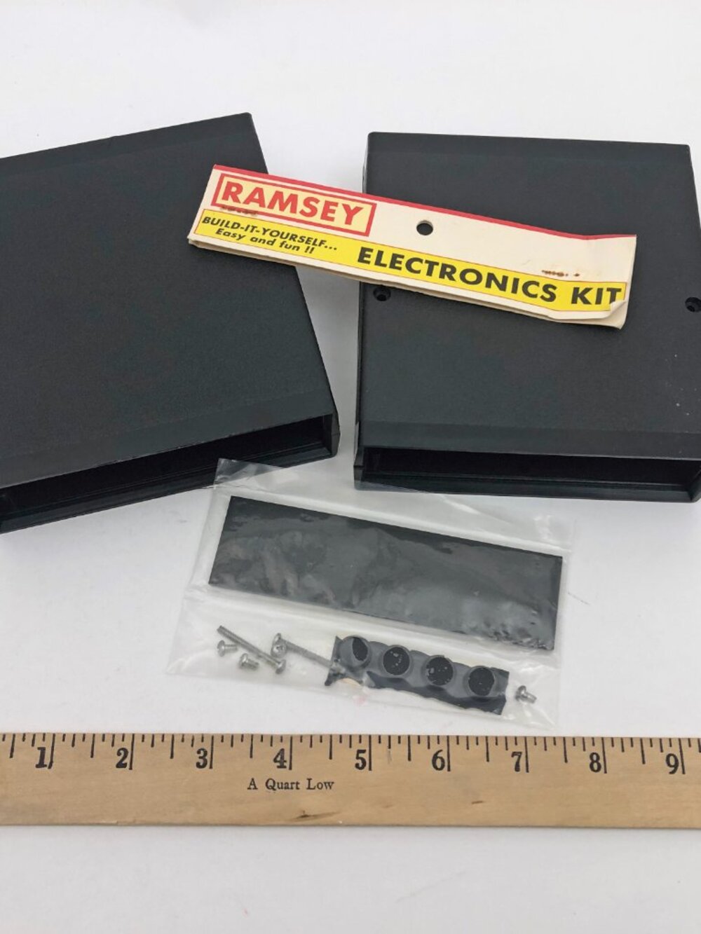 Ramsey Kit Boxes for Electronic Build It Yourself Radio Kits 5.25x5x1.5 inches